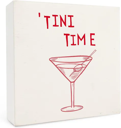 Miniatura 14 de Letrero de madera para bar de cóctel de margarita y tequila de cocina - Regalos modernos para amigos, divertido letrero de cocina de Los Tres Amigos