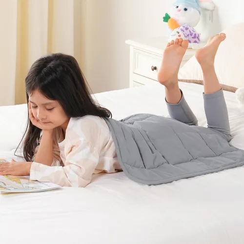 Miniatura 26 de Topblan - Manta pesada para adultos de 12 libras, suaves y cómodas mantas de forro polar con sherpa lanudo, manta pesada de jacquard elegante