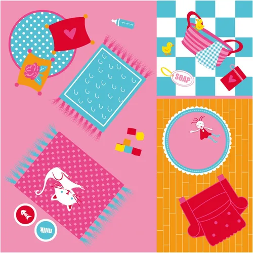 Miniatura 4 de Fun2Give Pop-It-Up Casa de Muñecas Tienda con Alfombra de Juego de Casa Casa