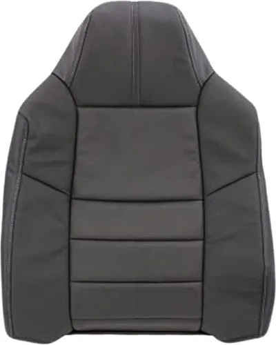 Miniatura 19 de Auto Seat Replacement, Compatible con Ford F250 F350 F450 Lariat Crew Cab 2008 2009 2010, Reemplazo de Funda de Asiento de Cuero Genuino, Fundas