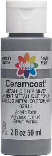 Miniatura 17 de Delta Creative Ceramcoat - Pintura acrílica metálica y perla en varios colores (2 onzas), color aguamarina Cool Pearl