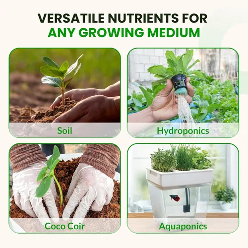 Miniatura 5 de El mejor sistema base de nutrientes, paquete base secreto Humboldts a y b, fertilizante/nutriente liquido para cultivos de flores y etapas