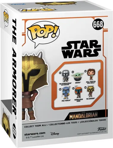 Miniatura 3 de Funko Pop! Vinyl: Star Wars: The Armorer Mandalorian S9 - The Armorer Amorer - Figura de vinilo coleccionable - Idea de regalo - Producto
