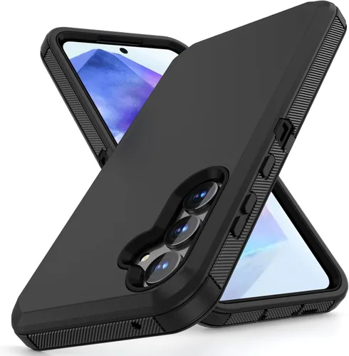 Miniatura 15 de Jiunai Funda para Samsung A16, a prueba de golpes, antipolvo, protección resistente, de doble capa, borde elevado, para exteriores, híbrida