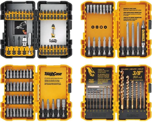 Miniatura 3 de DEWALT Kit de taladro inalámbrico de 20 V MAX* con destornillador/brocas, 100 piezas (DCD771C2 y DWA2FTS100)