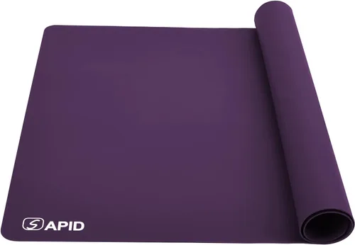SAPID - Lámina de silicona extragrande para manualidades, alfombrillas gruesas de silicona para fundición de joyas, alfombrilla de silicona Púrpura
