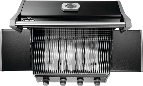 Miniatura 9 de Napoleon Rogue 525 Parrilla de Gas Natural, Negra, Rejillas de Acero Inoxidable, Barbacoa Resistente de 4 Mecheros