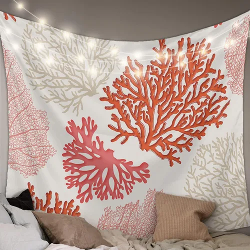 Miniatura 10 de Tapiz para colgar en la pared, tapices estéticos de piel de vaca, estampado de piel de vaca de granja, tapiz marrón para dormitorio, sala de estar