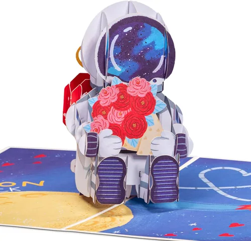 Miniatura 14 de Paper Love Tarjeta romántica desplegable 3D, taza de gato con amor, para el día de la madre, día de San Valentín, aniversario, boda, compromiso