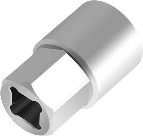 Miniatura 10 de Manija de rueda de repuesto mejorada de acero inoxidable con herramienta de casquillo CNC