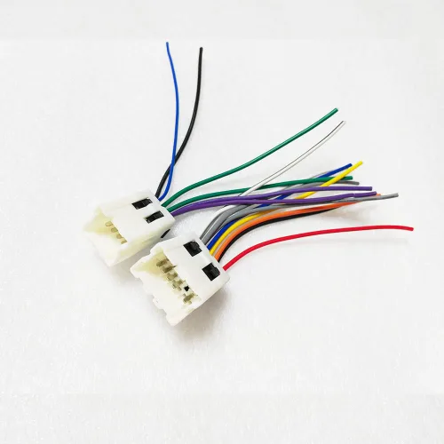 Miniatura 2 de Para Nissan Frontier Xterra Patrol X-Trail Estéreo de coche de CD DVD Power Arnés de cableado Adaptador de cable Enchufe Telar de plomo