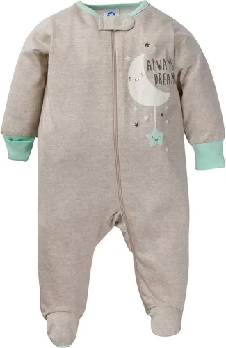 Miniatura 2 de Gerber Baby Girls 4 Pack Sleep N Play Footie