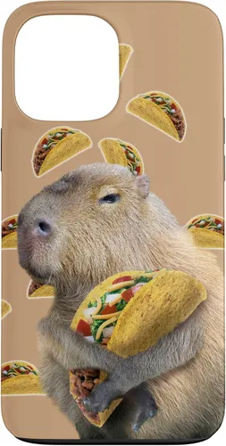 Miniatura 24 de Capybara Capybaras Eating Taco - Carcasa para iPhone 17