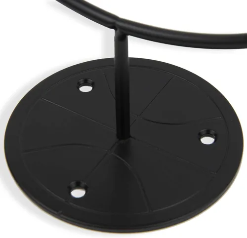 Miniatura 7 de Soporte de pelota de deportes para montaje en pared y exhibidor organizador de metal, para pelotas de baloncesto, fútbol y voleibol, multifunción.