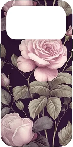 Miniatura 21 de Funda rosa botánica para iPhone 13 Floral Vintage Pattern with cute pink purple