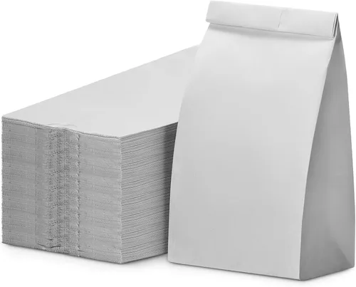 Miniatura 18 de Culinware Bolsas de papel kraft – Bolsas marrones duraderas para aperitivos, almuerzo, sándwich, pasteles, palomitas de maíz, comestibles