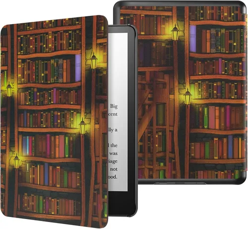 Miniatura 32 de MoKo Funda para Kindle Paperwhite de 12ª generación 2024 de 7 pulgadas y Kindle Colorsoft Signature Edition 2024, ligera funda protectora
