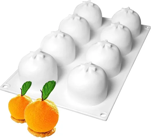 Miniatura 14 de OCPO KITCHEN Moldes de silicona para hornear pasteles de mousse, molde de postre francés para pastelería, chocolate, cupcake, molde de helado, molde