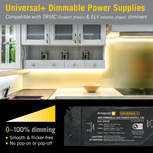 Miniatura 2 de Armacost Lighting Controlador LED regulable de 30 vatios Universal+12V DC ELV/MLV/TRIAC 830240