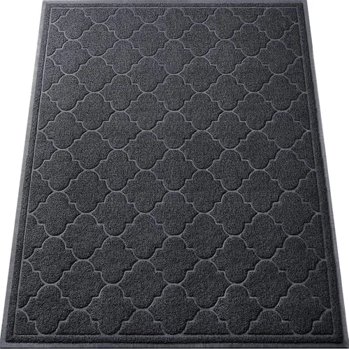 Miniatura 11 de LuxStep Tapete para Puerta Grande 24x36 Pulgadas Interior Exterior, Tapete Antideslizante de Diseño de Perfil Bajo, Tapete de Piso, Tapete