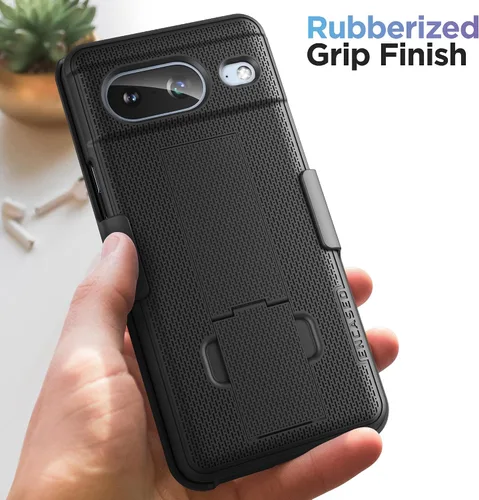 Miniatura 8 de Encased Funda para cinturón compatible con Pixel 8 con clip de funda y soporte (8)