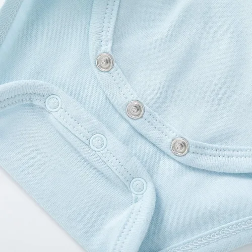 Miniatura 163 de pureborn Mameluco de algodón súper suave para bebés niños y niñas de 0 a 24 meses