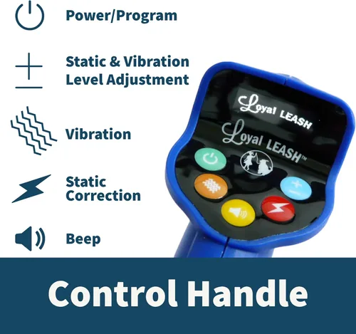 Miniatura 2 de Correa electrónica segura para entrenamiento de perros con modo automático, control remoto ergonómico, sensibilidad ajustable, collar sin tirones