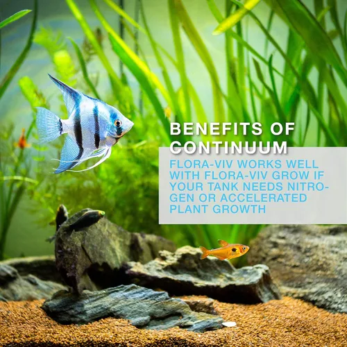 Miniatura 3 de Continuum Aquatics Flora Viv - Fertilizante multivitamínico para acuarios plantados de agua dulce, sin fosfato, 2-L (QFV2L)