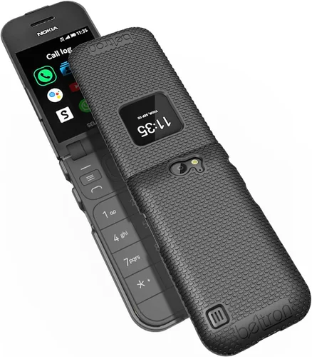 Miniatura 6 de BELTRON Funda para Nokia 2720 V Flip Phone, funda protectora a presión (Verizon 2720V) - Negro
