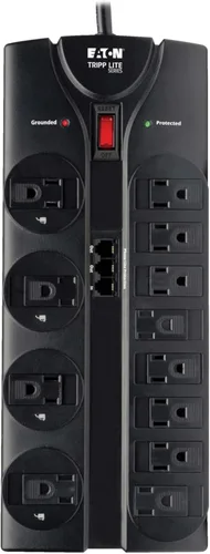Miniatura 8 de Tripp Lite HDMI sobre kit para placas de pared extensoras dobles Cat5/Cat6, transmisor y receptor 2 12 enchufes + TEL Negro