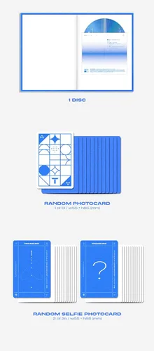 Miniatura 2 de TESORO El segundo paso: Capítulo Uno 1er Mini álbum PhotoBook Versión Contenido+Póster+Seguimiento Kpop Sealed (A)