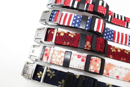 Miniatura 4 de Collar para perros, collar de diseño de algodón, lindos collares de flores para hembras y cachorros, para perros pequeños, medianos y grandes