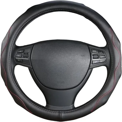 Miniatura 8 de Funda de cuero para volante de mujer para Toyota, Acura, Audi, BMW, Buick, Cadillac, Chevroler, Chrysler, Dodge, Ford, GMC, Honda, Jaguar, Jeep