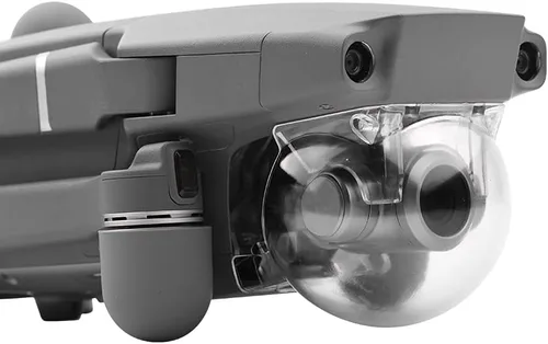 Miniatura 5 de DAGIJIRD Drone Gimbal Guard Lente de cámara transparente Sun Hood Cap Cover para DJI Mavic 2