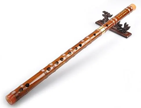 Miniatura 5 de OrientalMusicSanctuary Flauta Dizi de bambú amargo para principiantes - Dizi flauta shinobe chino (clave de C)