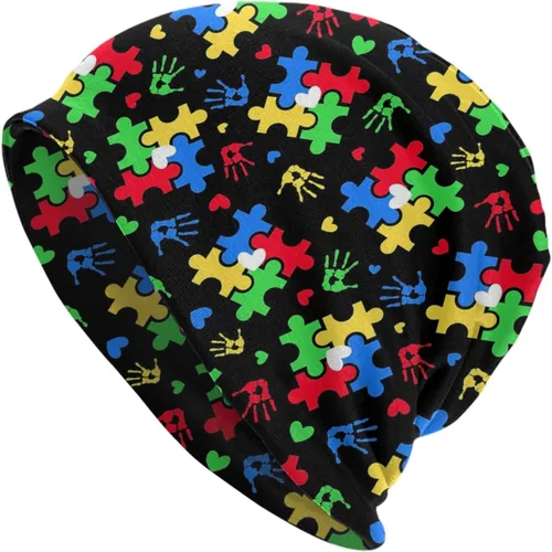 Miniatura 20 de Gorro holgado y holgado para quimioterapia, gorro de cáncer, gorro de punto, bufanda, gorro de noche para mujeres y hombres