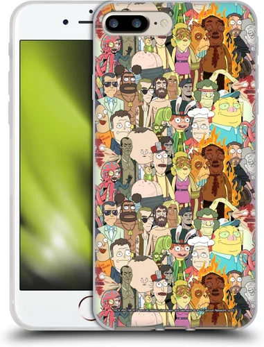 Miniatura 37 de Head Case Designs Funda de gel con licencia oficial de Rick and Morty Aliens Season 3 [protección de grado militar] compatible con Apple iPhone 12