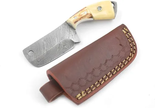 Miniatura 2 de Colección Real Damascu-Blade Cuchilla Fija Mini Chef Cleaver