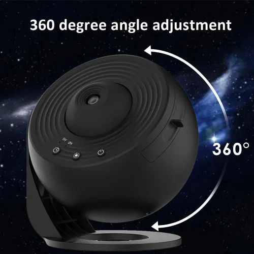 Miniatura 4 de Proyector de galaxia para dormitorio, proyector de estrellas FLEVO Planetario, discos de película HD 13 reemplazables 4K, para dormitorio de niños