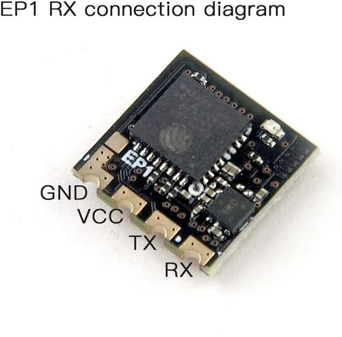 Miniatura 4 de Happymodel ELRS PP 2.4GHz RX SX1280 EXPRESSLRS Nano Receptor de largo alcance (EP1 RX)