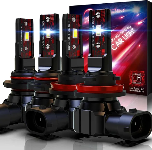 Miniatura 15 de Bombilla H4, bombillas antiniebla H4/9003 de 6500 K, blanco xenón extremadamente brillante, inalámbrica, sin ventilador, apta para Tacoma 1997-2015