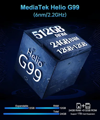 Miniatura 11 de 8849 Tank 2 Pro Smartphone Resistente Desbloqueado, 24+512GB/1TB Android 14 Teléfono Celular Resistente con Proyector, 6.79’’ 4G Teléfonos Móviles