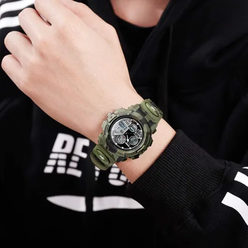 Miniatura 7 de Kids Digital Sport Watch Boys Girls Waterproof Sports Outdoor Watches Children Casual Electronic Analog Quartz Wrist Watches with Alarm Stopwatch