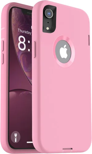 Miniatura 9 de ORIbox - Funda compatible con iPhone XR, resistente a los golpes, anticaídas, transparente