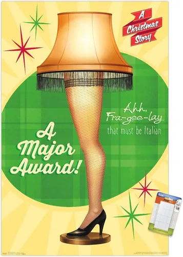 Miniatura 15 de Trends International A Christmas Story - Póster de pared de lámpara, 22.37 x 34.00 pulgadas, versión premium sin marco