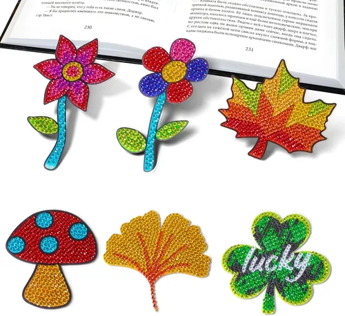 Miniatura 11 de YiConfety Kits de pintura de diamantes, regalo de arte de diamantes para niños, kits de arte de gemas para cumpleaños de niñas, artes y manualidades