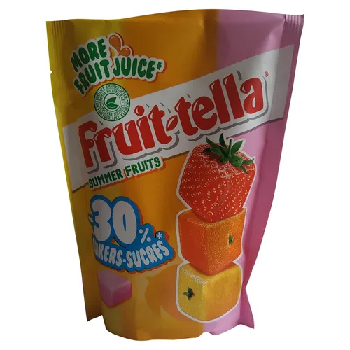 Miniatura 2 de Fruittella Mezcla de fresa, limón y naranja Caramelo Fruitella Caramelo de Fruittella Dulces de Fruitella Frutas de verano Fruitella Bolsa