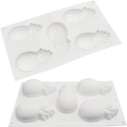 Miniatura 5 de Molde de Silicona para Postres Molde de Silicona para Pastel Para Hornear Molde de Fondant Forma de Fruta Caramelo de Azúcar Gelatina Utensilios