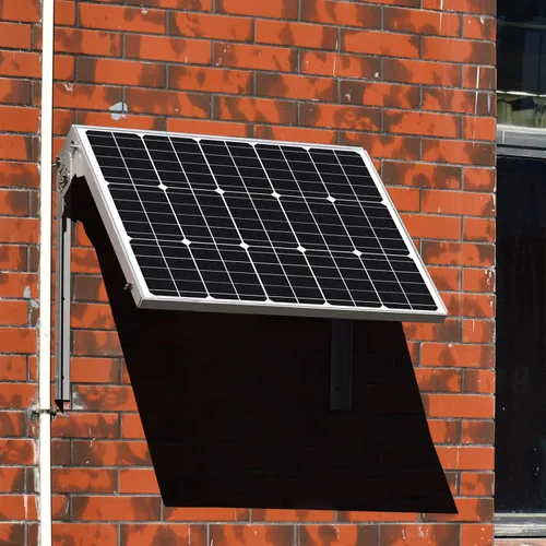 Miniatura 7 de SUNER POWE - Soportes de montaje en panel solar ajustables de 50 W, soportes inclinables de montaje plegables para pared, techo, caravana y sistema