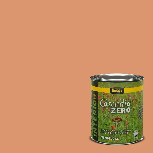 Miniatura 227 de Rodda Paint CASCADIA ZERO - Pintura plana e imprimación para interiores en uno, cuarto de galón, crema de ballet